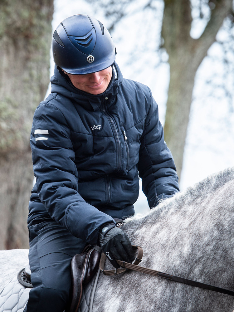 Ice Men's Jacket Blue Graphite