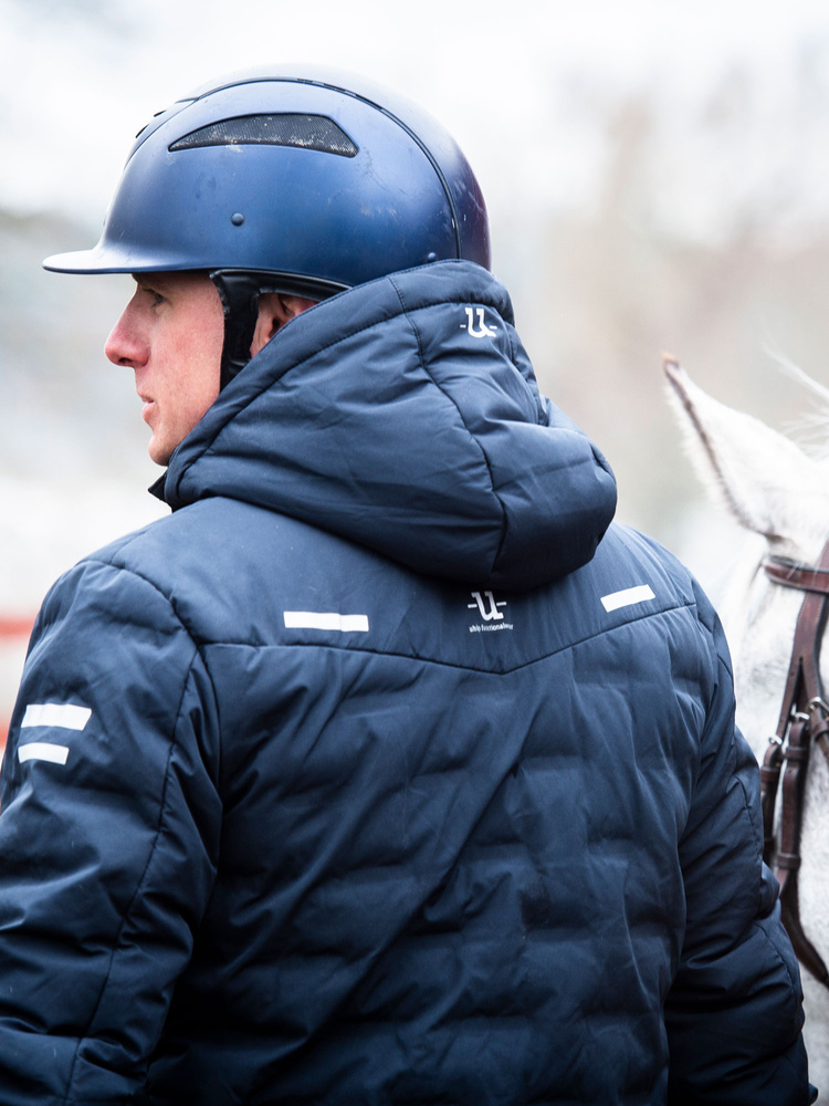 Ice Men's Jacket Blue Graphite