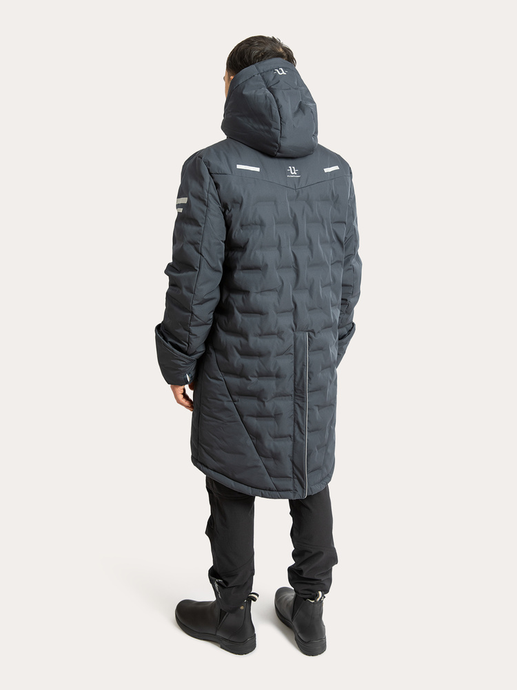 Ice Men's Parka Blue Graphite
