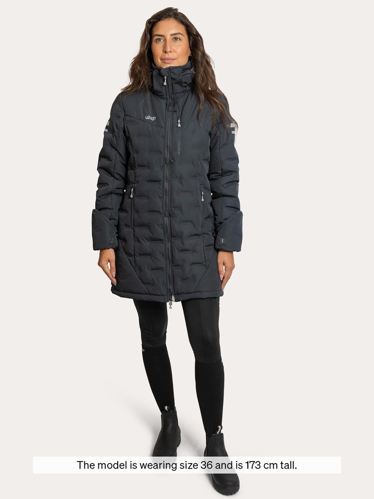 Ice Mid Coat Blue Graphite