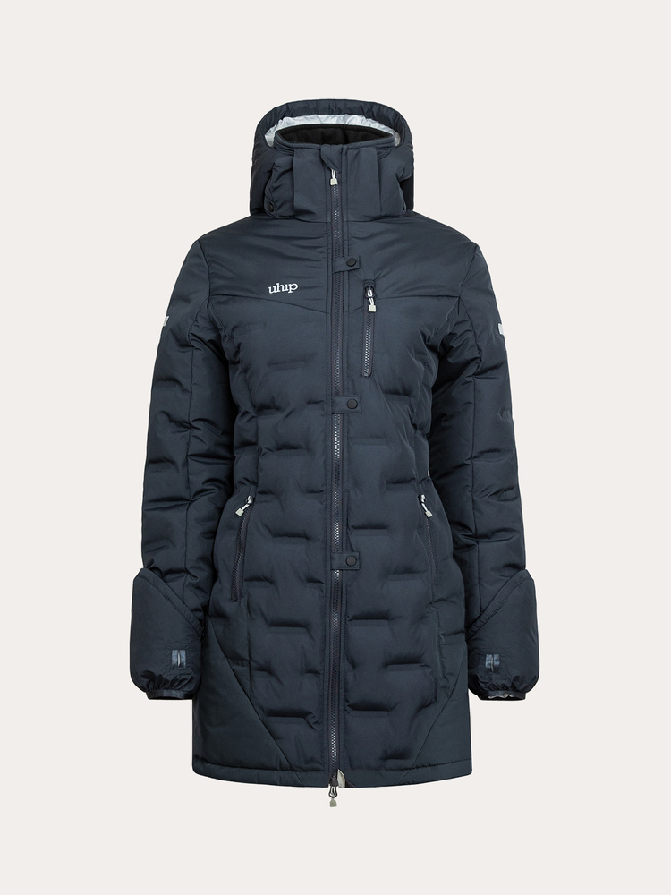 Ice Mid Coat Blue Graphite