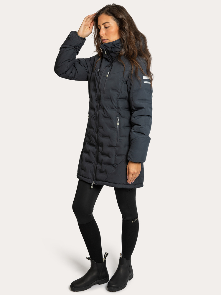 Ice Mid Coat Blue Graphite