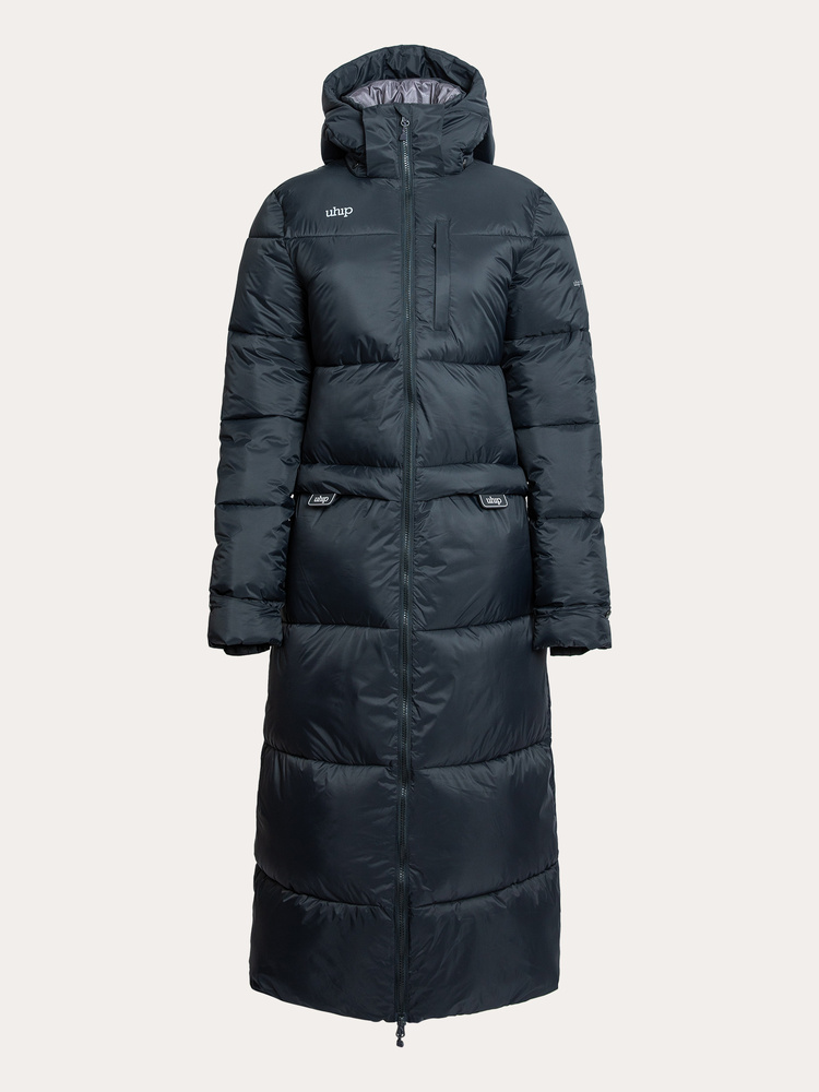 Igloo Coat Extended Blue Graphite