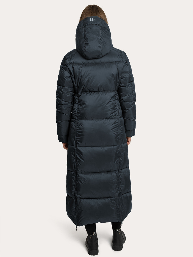 Igloo Coat Extended Blue Graphite