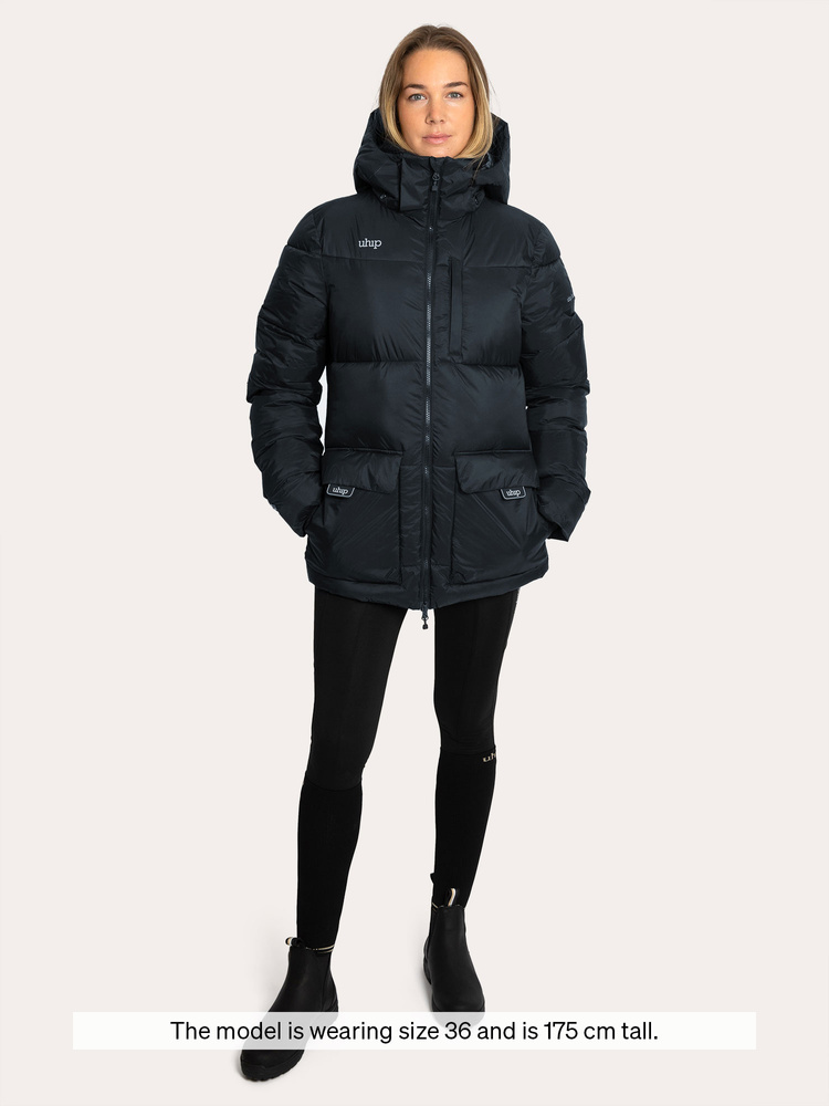 Igloo Puffer Jacket Blue Graphite