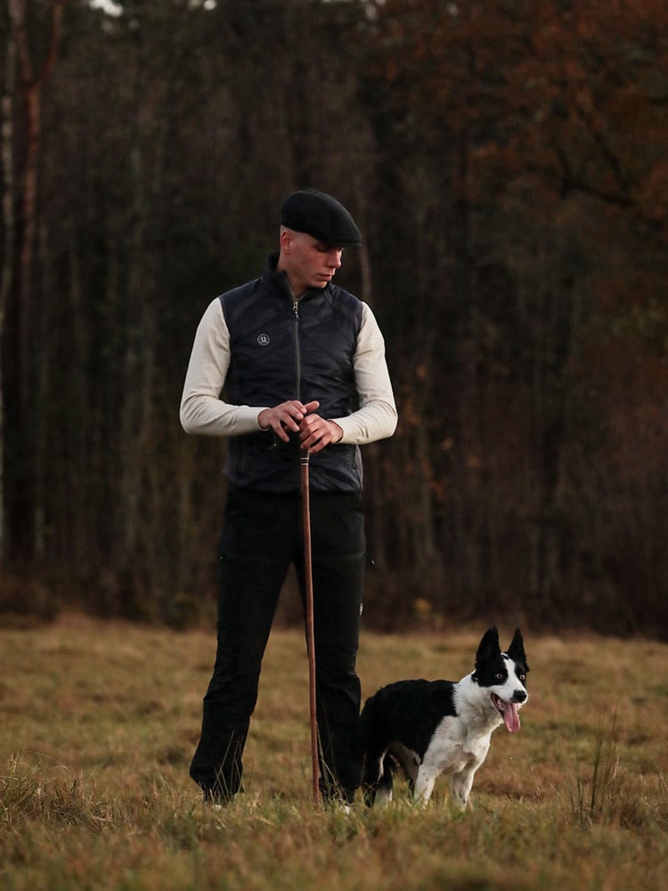 365 Hybrid Men's Vest Blue Graphite