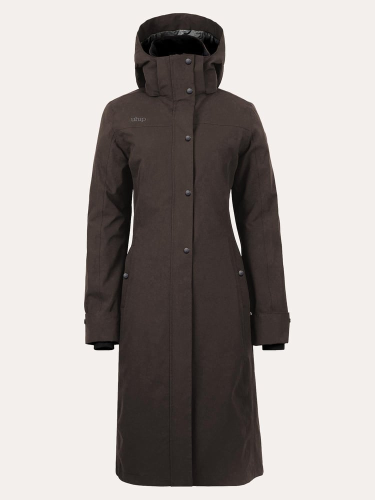 Hailey Coat Ash Brown