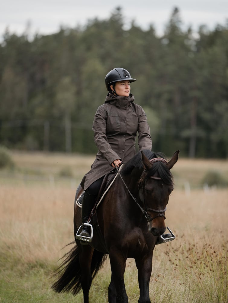 Hailey Coat Ash Brown