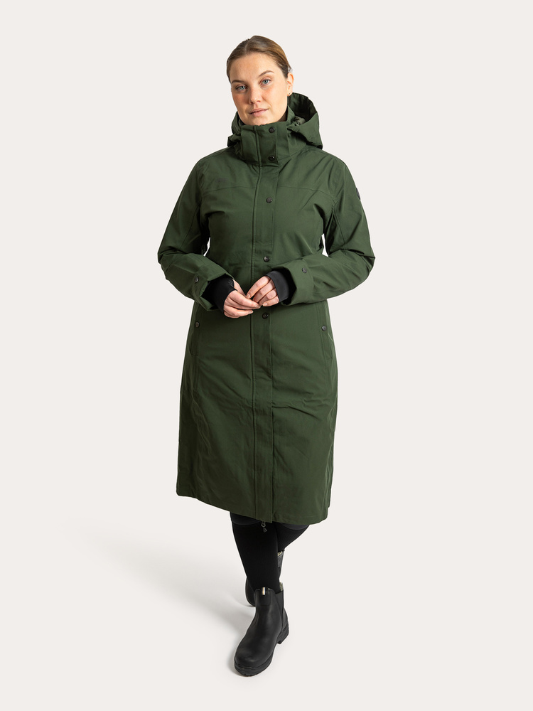 Hailey Coat Deep Green