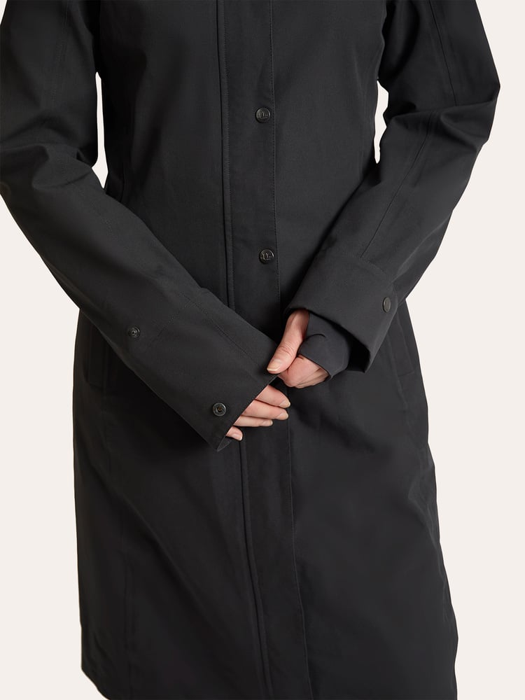Hailey Coat Jet Black