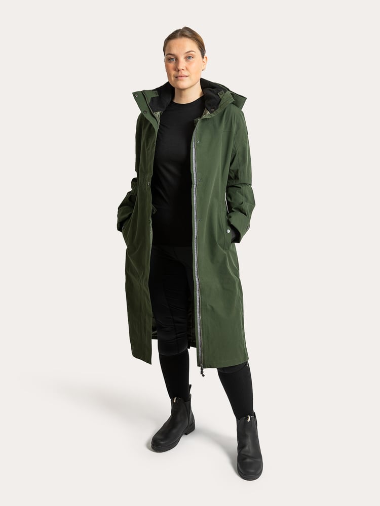 Hailey Coat Deep Green
