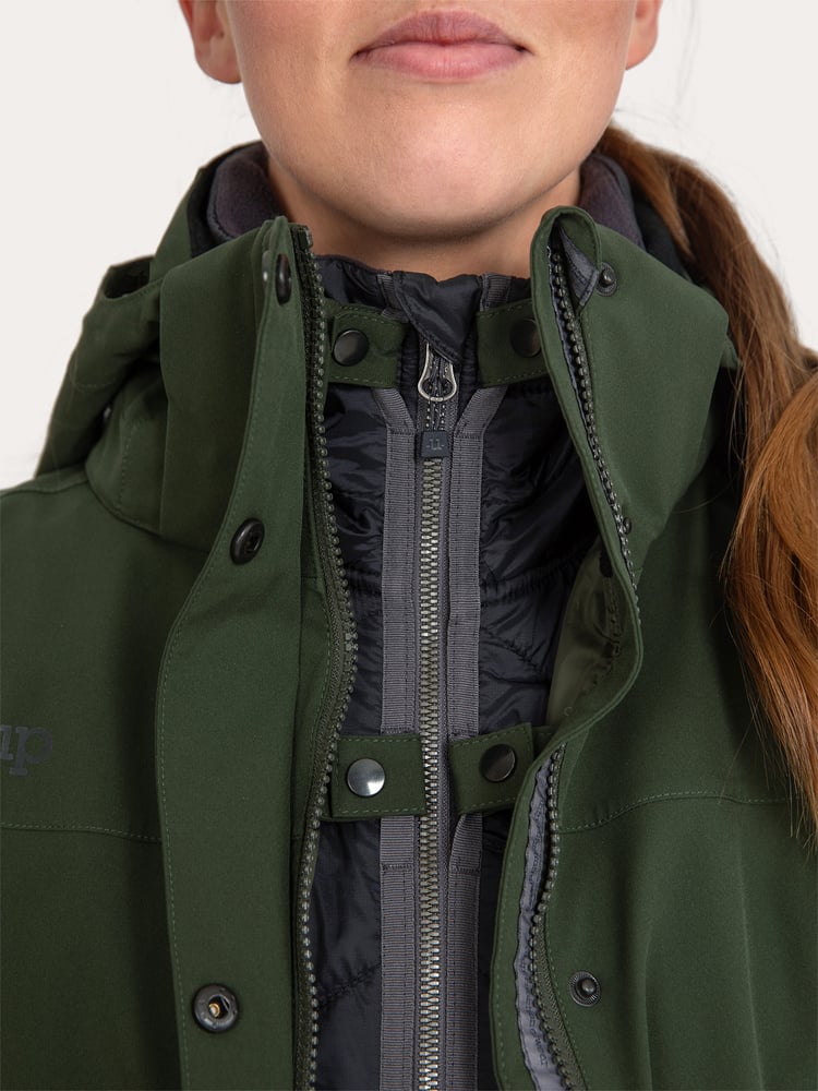 Hailey Coat Deep Green
