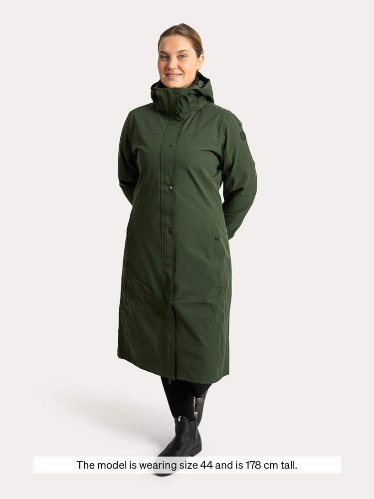 Hailey Coat Deep Green