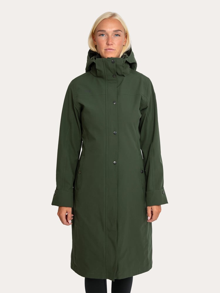 Hailey Coat Deep Green