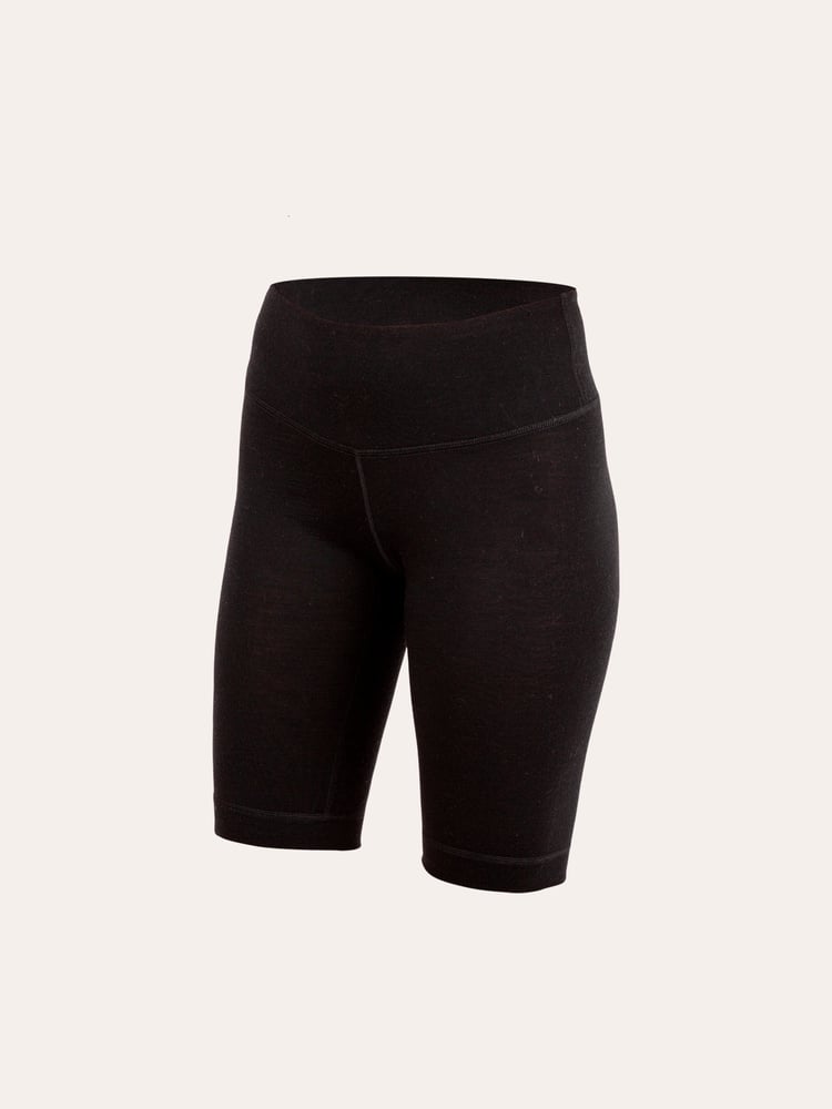 Merino Half Pant Jet Black