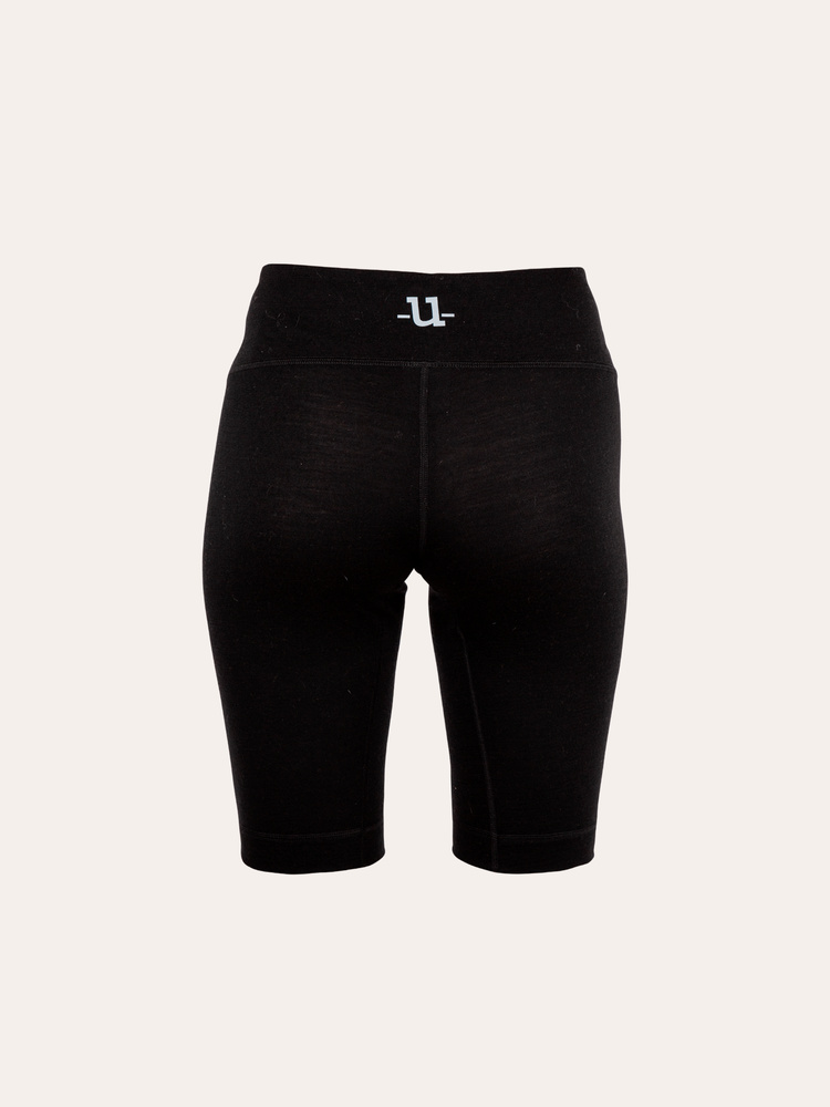 Merino Half Pant Jet Black