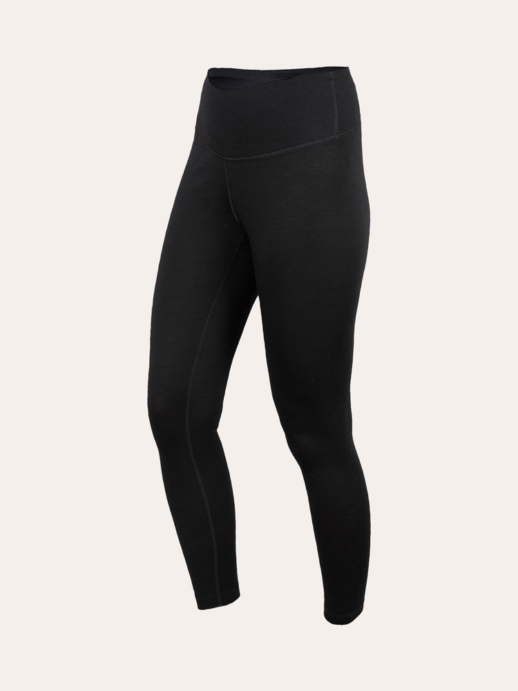 Merino Long Pant Jet Black