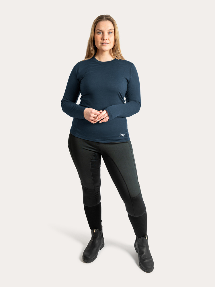 Merino LS Tee Navy