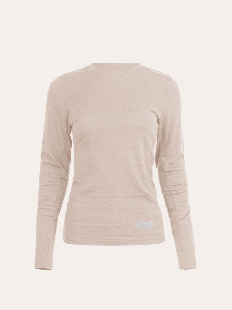 Merino LS Tee Sand
