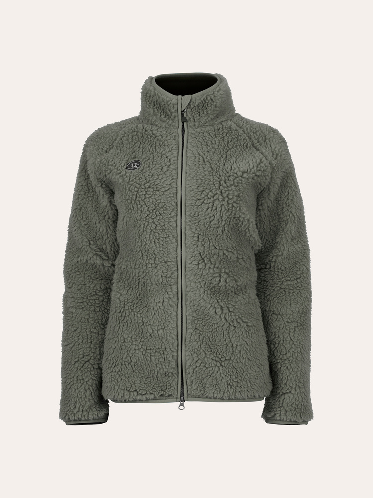 Merino Pile Full Zip Willow