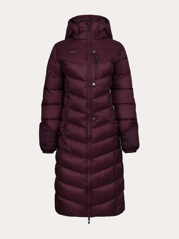 Nordic Coat Fig Burgundy