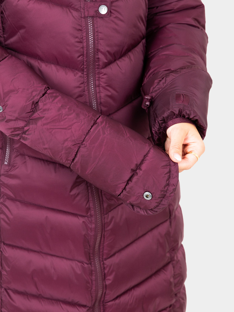 Nordic Coat Fig Burgundy