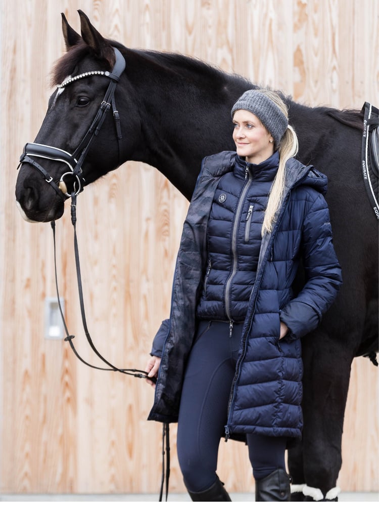 Nordic Mid Coat Mood Indigo