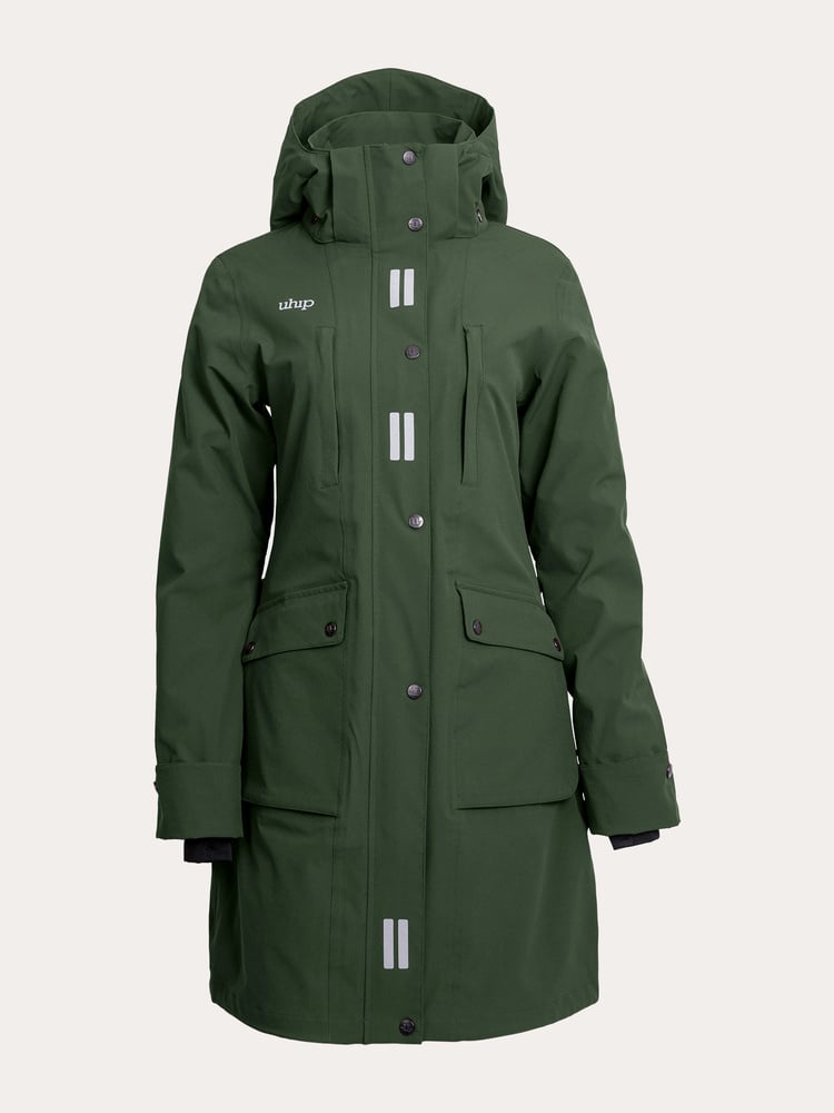 Regular Pro Dog Trainer Long Jacket Deep Green