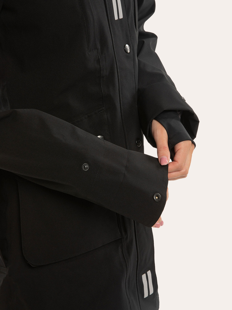 Regular Pro Dog Trainer Long Jacket Jet Black