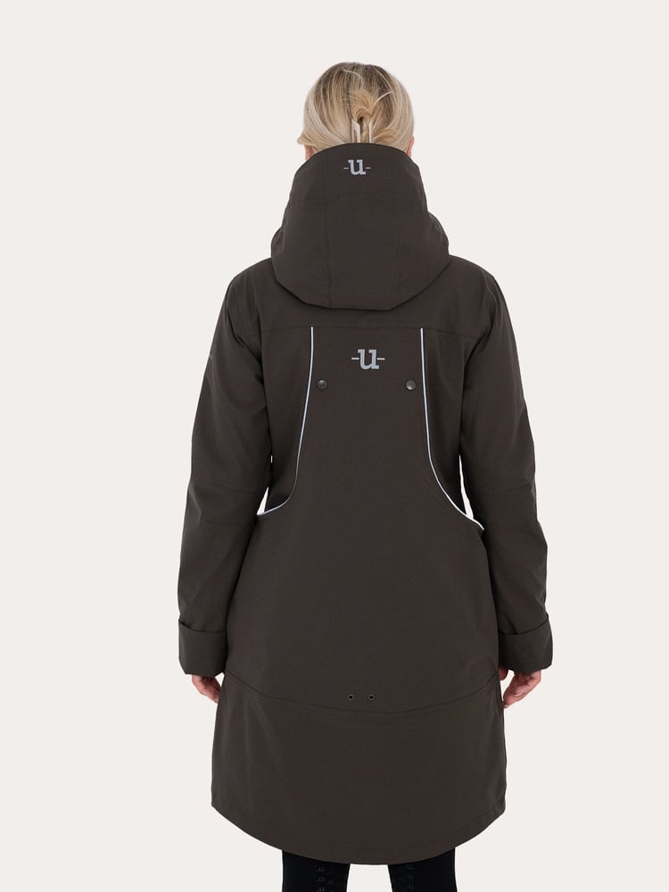 Regular Pro Dog Trainer Long Jacket Ash Brown