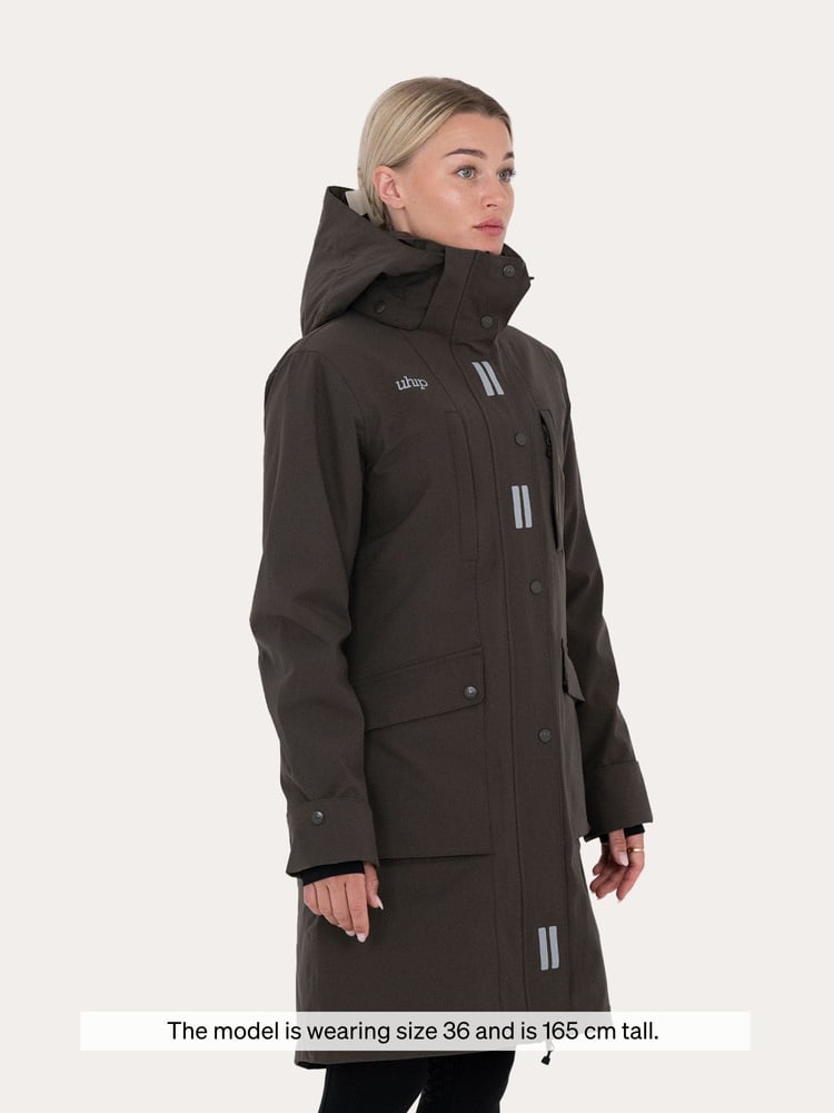 Regular Pro Dog Trainer Long Jacket Ash Brown