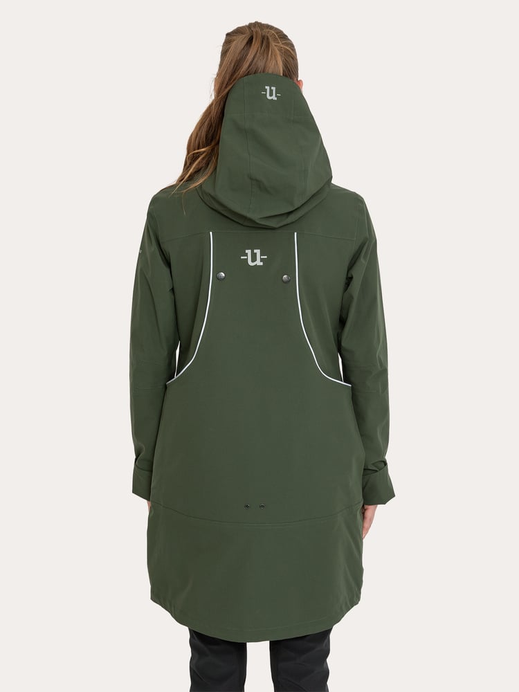 Regular Pro Dog Trainer Long Jacket Deep Green