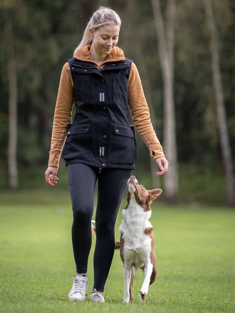 Regular Pro Dog Trainer Vest Jet Black