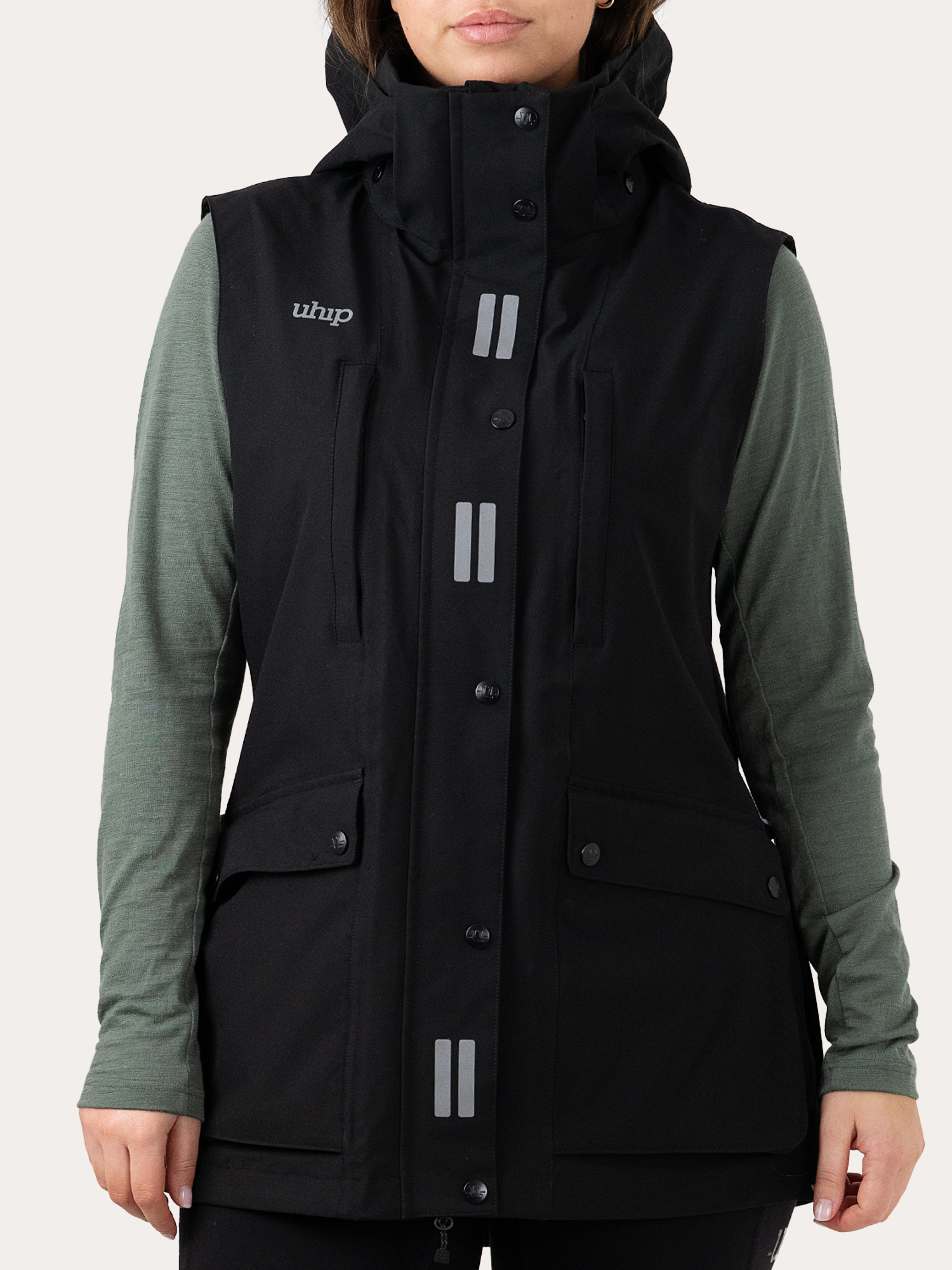 Regular Pro Dog Handler Vest - Waterproof with Back Pocket - Uhip