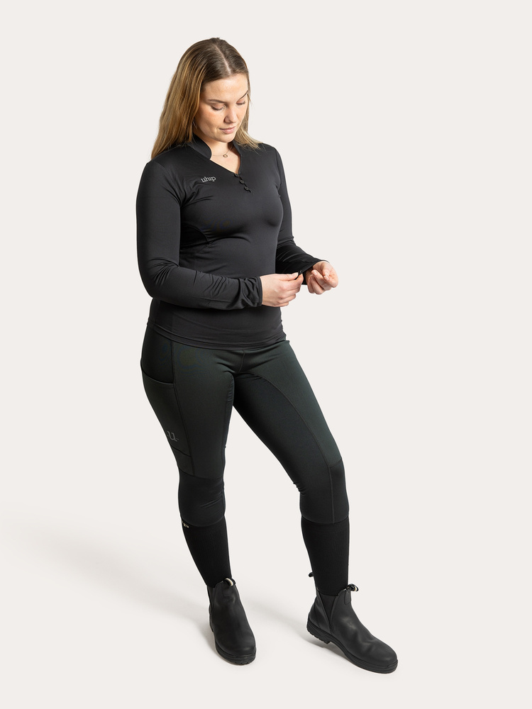 Technical LS Top Jet Black