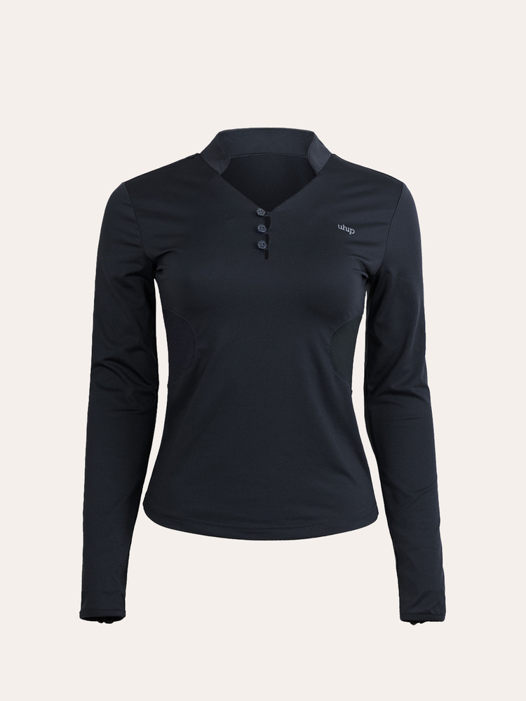 Technical LS Top Jet Black